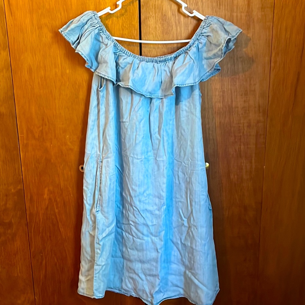 Kimes Ranch Chambray Dress size Large